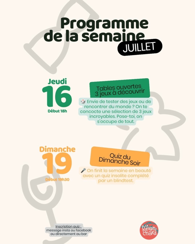 semaine 3
